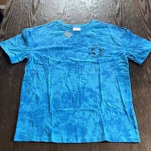 Cat and Jack Tie-Dye Blue Earth Graphic Tee